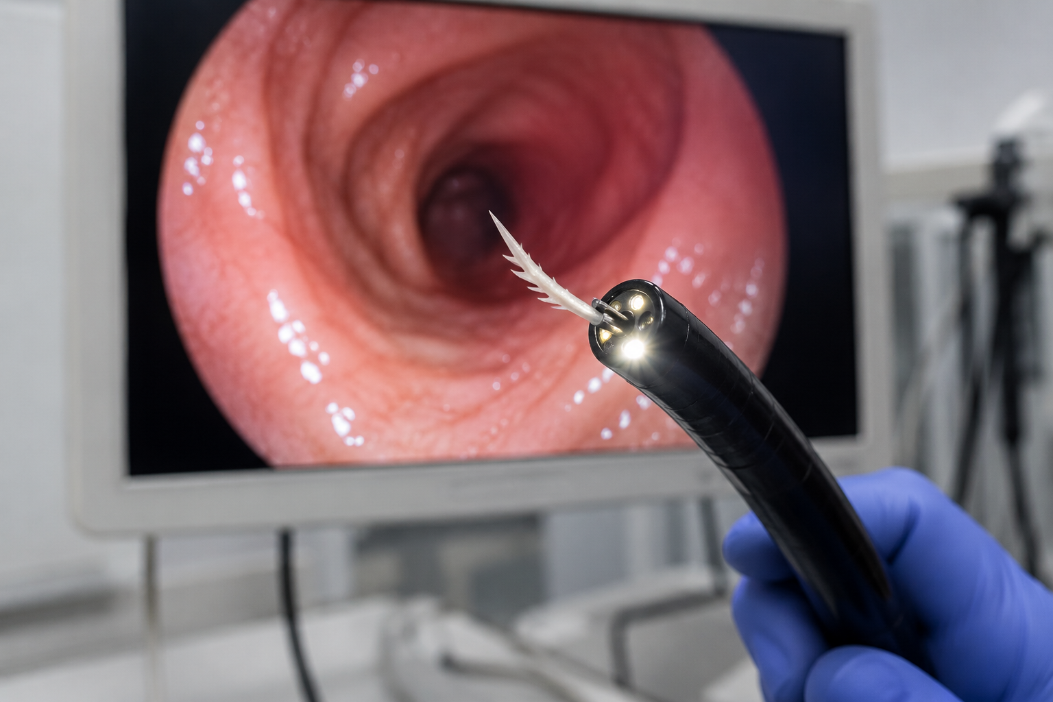 Fish Bone Removed Safely by Endoscopy